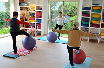 Cours de Pilâtes à Nice par Dominique Crosnier