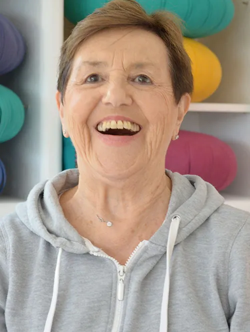 Frédérique Crosnier, enseignante Pilâtes au centre des Lucioles